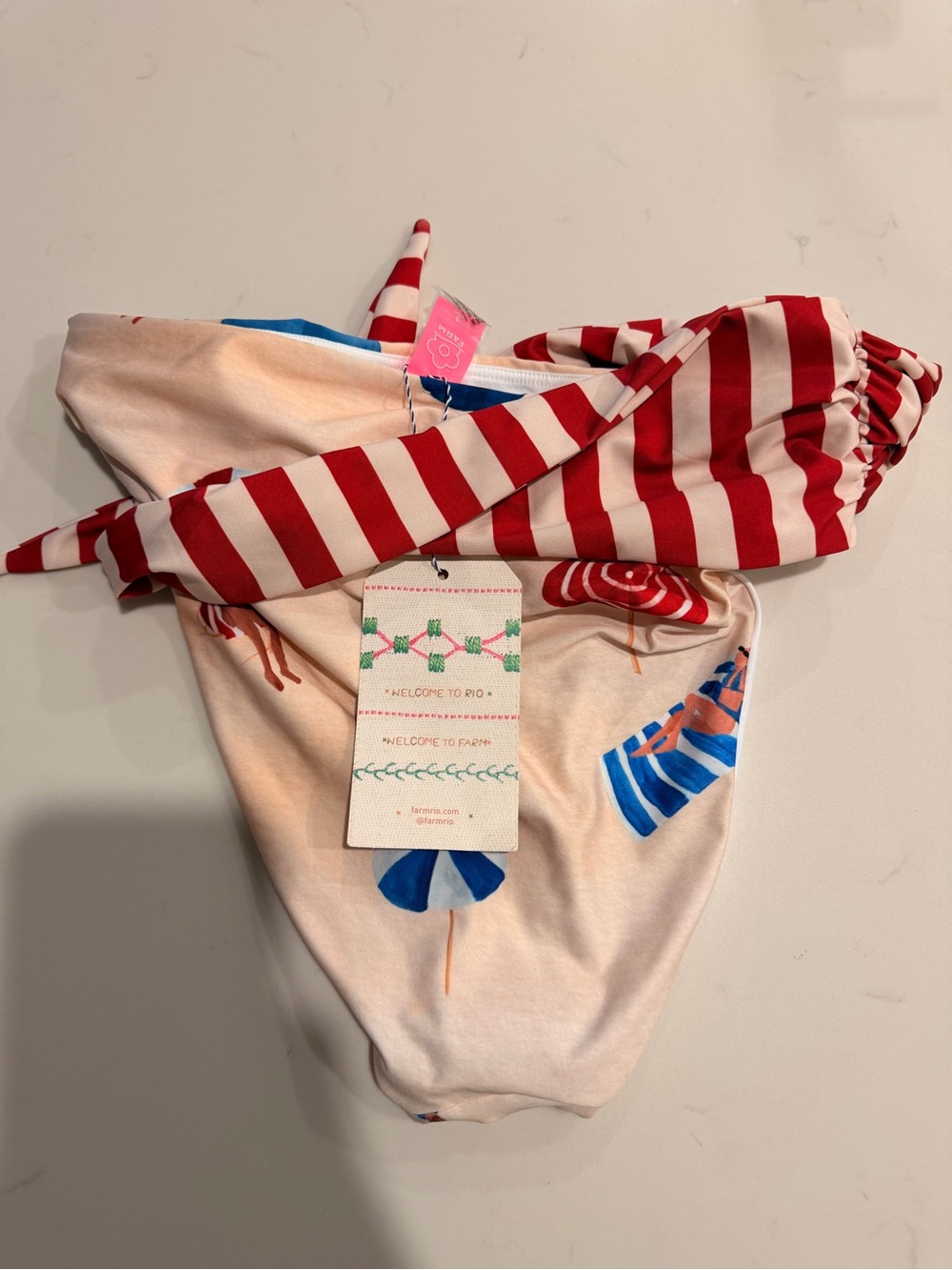 Farm Rio x Anthropologie Destination Bikini bottom size S - Picture 3 of 3